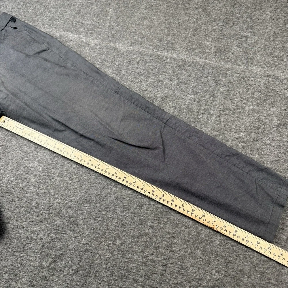 Lululemon Commission Pant Mens 32x29 Gray Slim Oxford Stretch Chino Work Travel